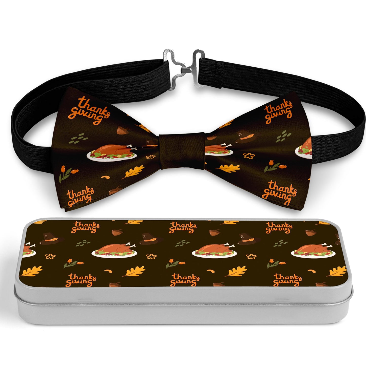 Thanksgiving Theme Bow Tie Bowties