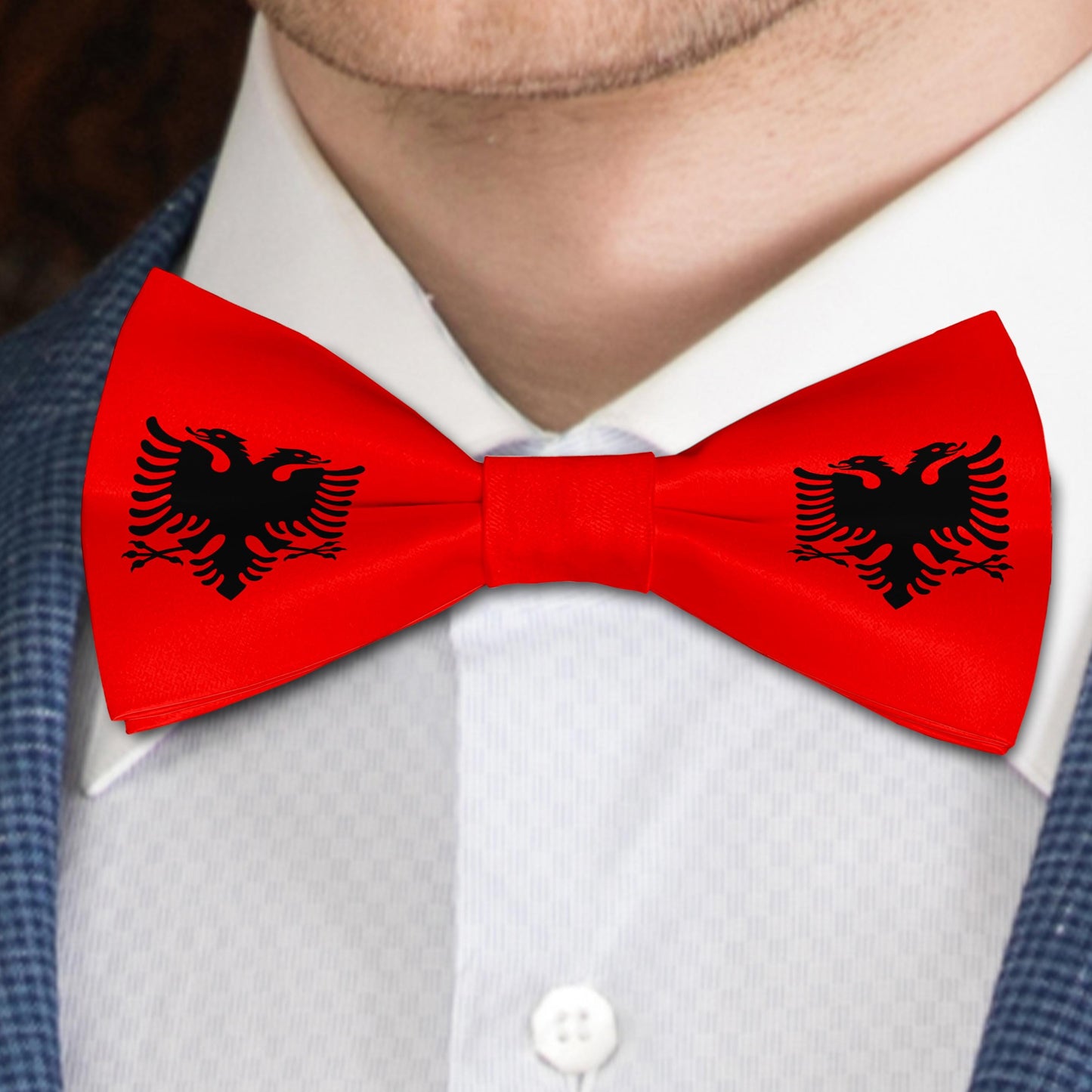 Flag of Albania Bow Tie Bowties