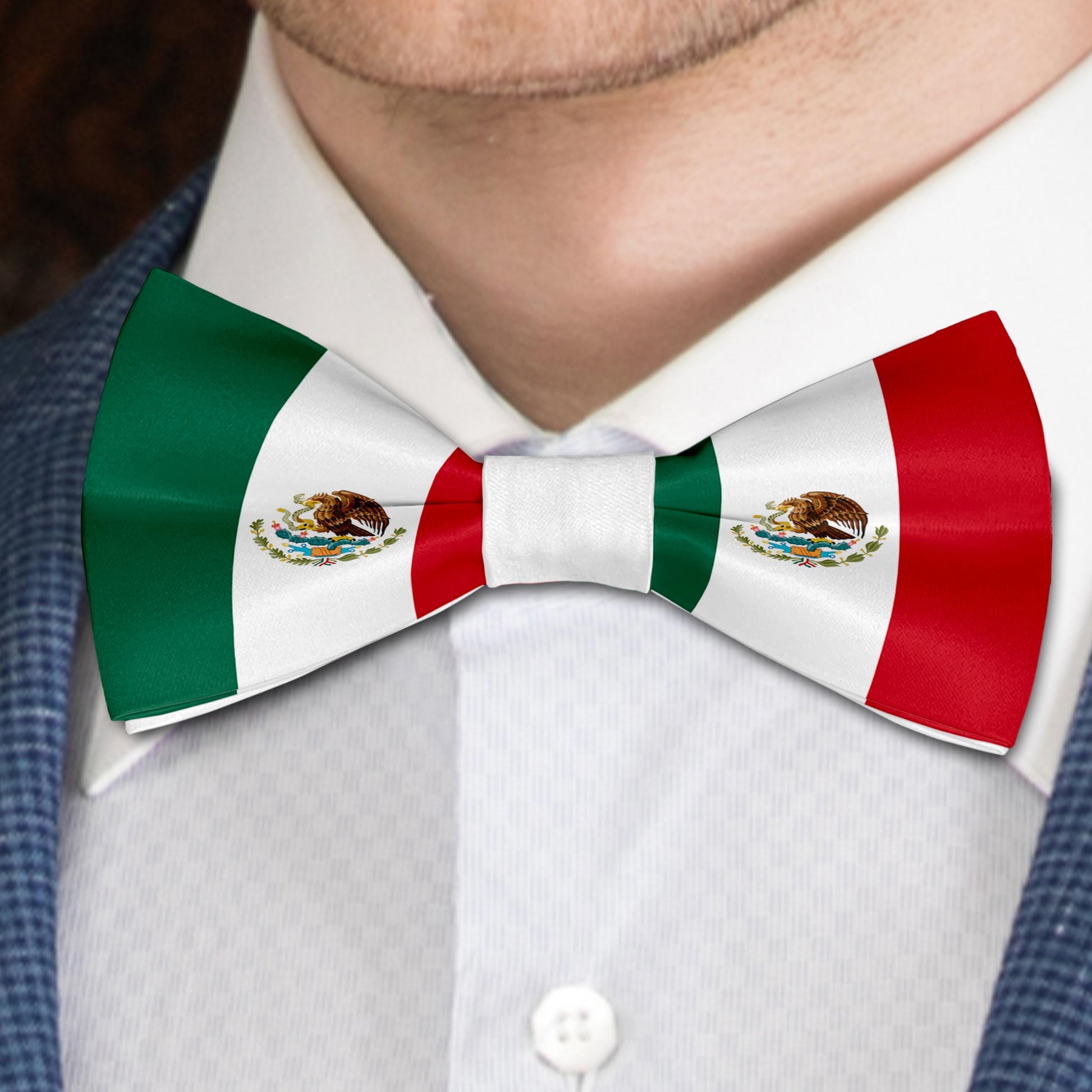 Flag of Mexico Bow Tie Bowties