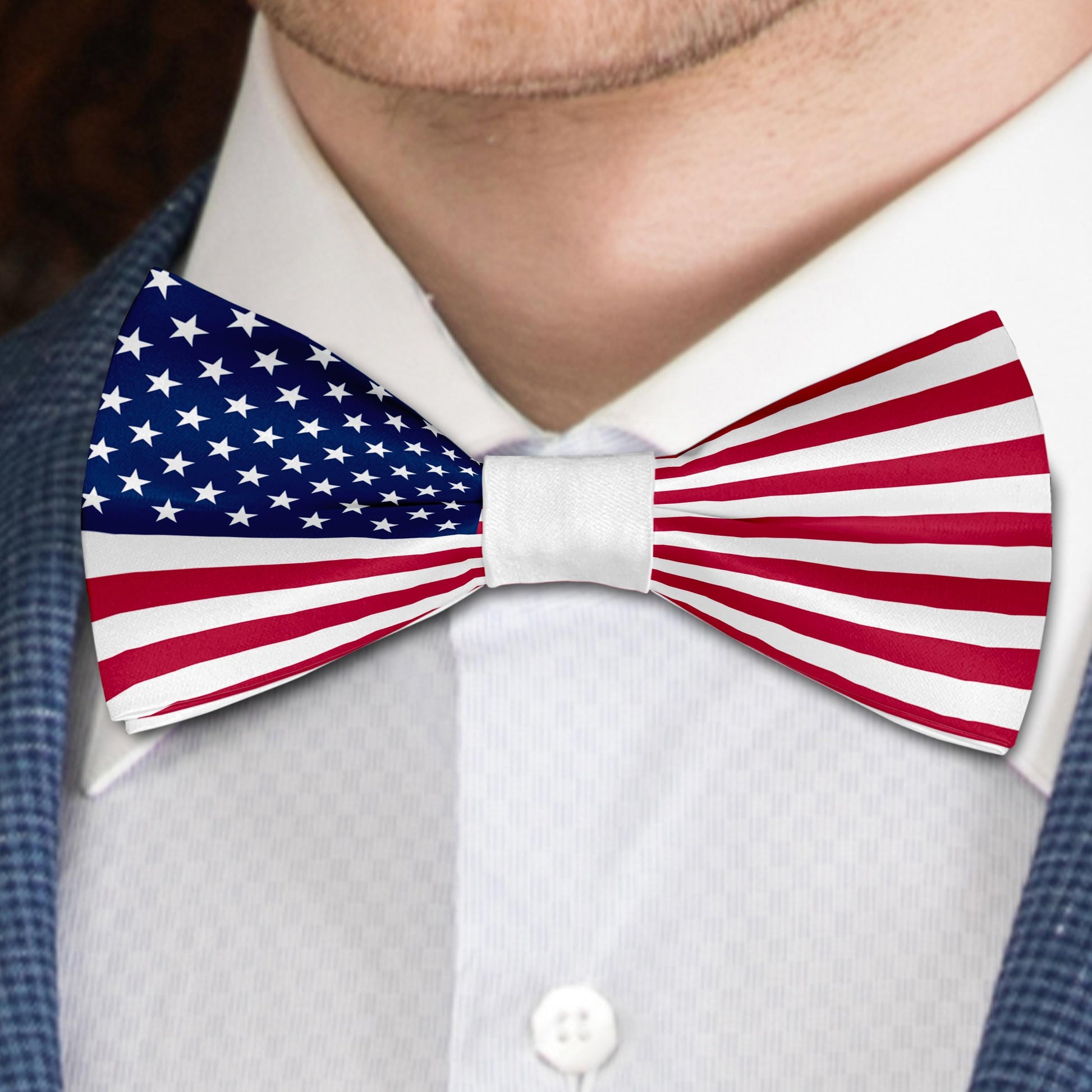 Flag of USA Bow Tie Bowties