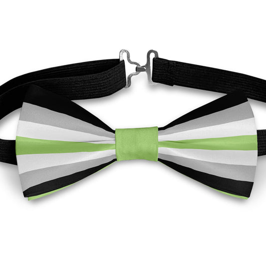 Flag of Agender Bow Tie Bowties