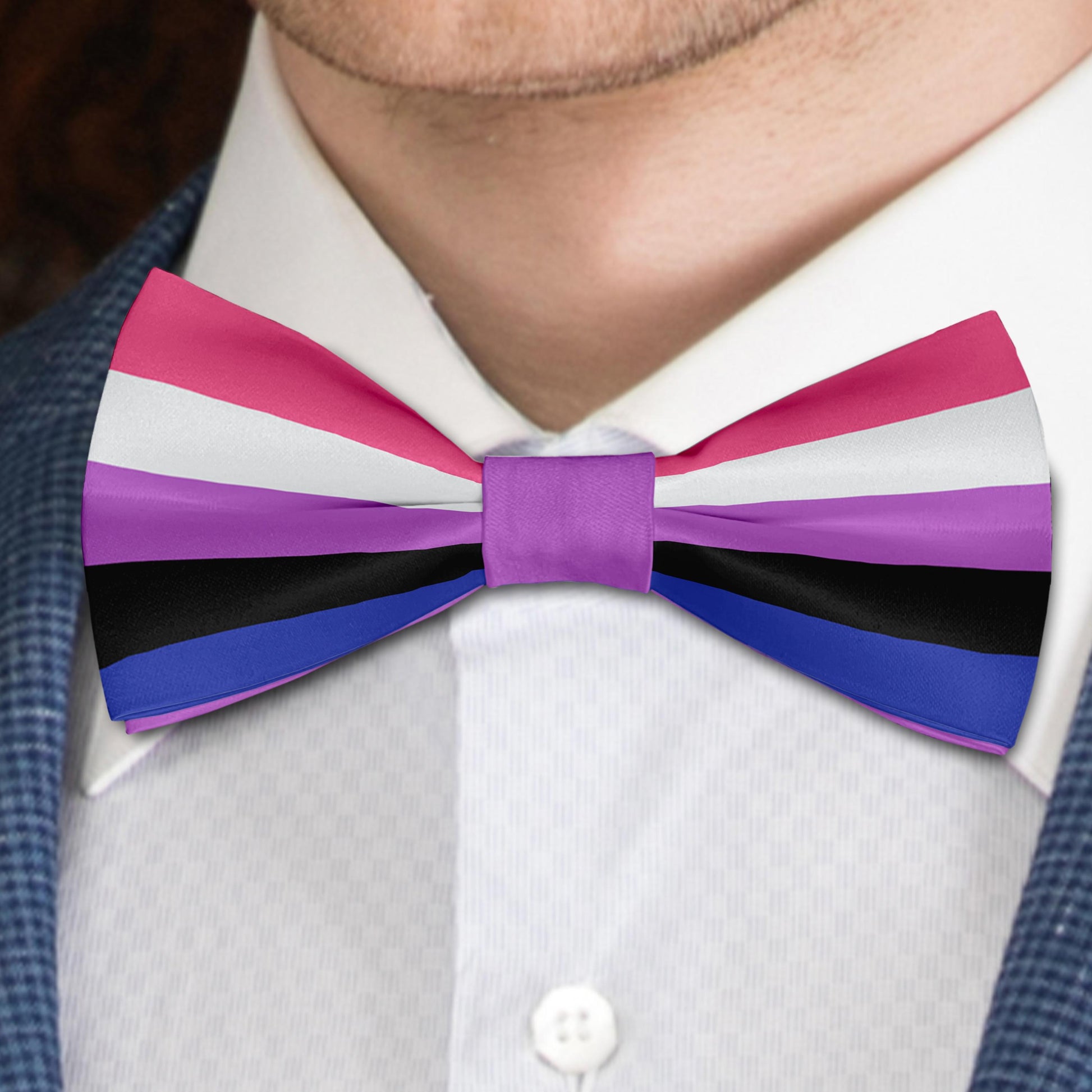 Flag of Genderfluid Bow Tie Bowties