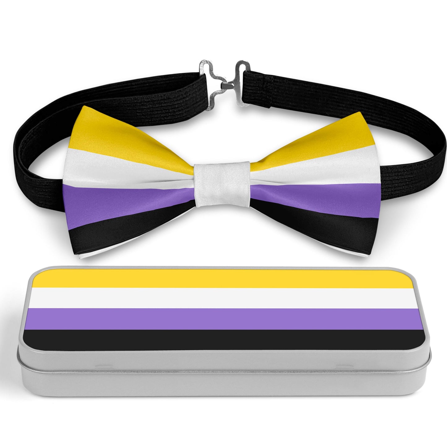 Flag of Non Binary Bow Tie Bowties