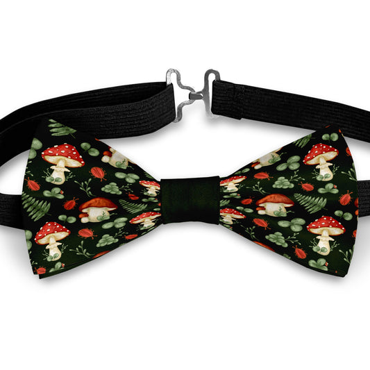 Mushrooms forest Bow Tie Bowties
