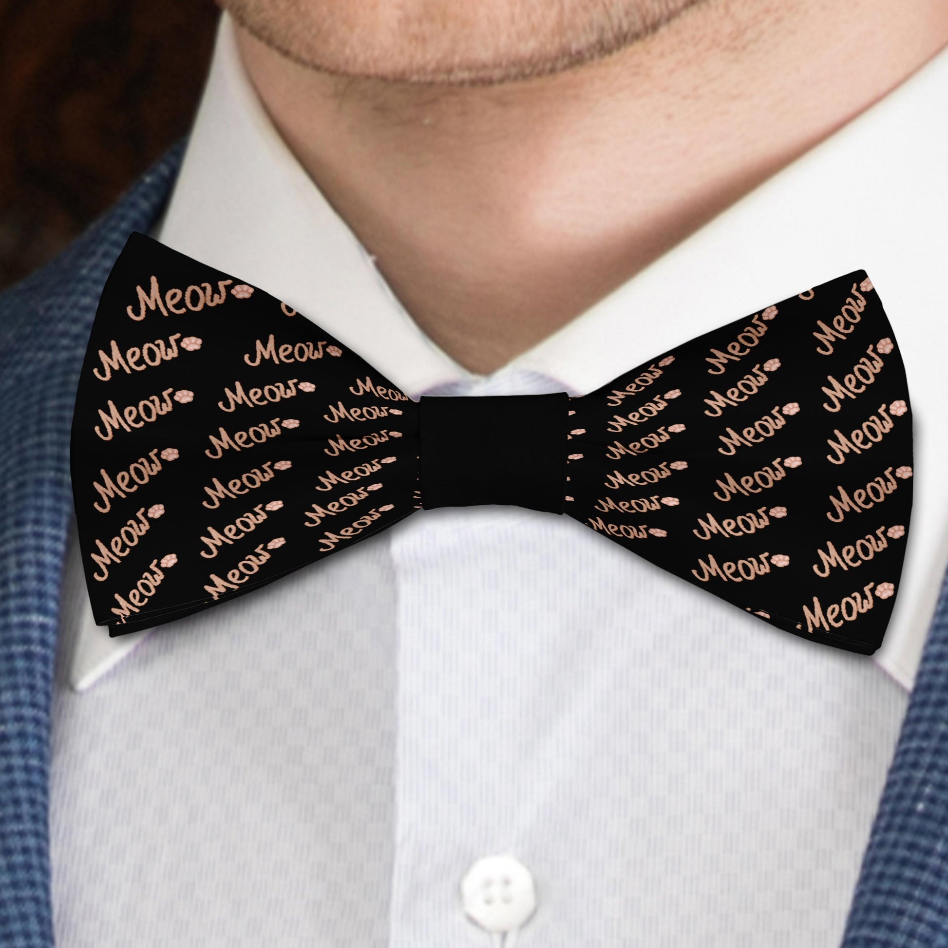 Meow Paw Bow Tie Bowties