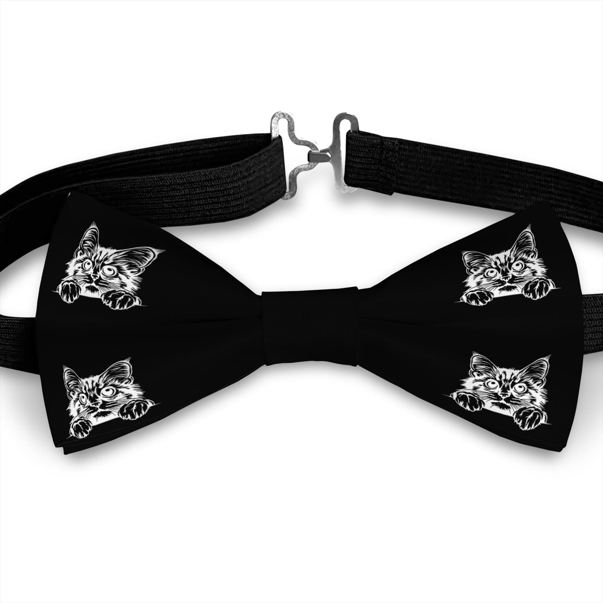 American Curl Longhair Cat Bow Tie, Handmade Stylish Pet Accessory, Gift for Cats Lovers Bowties