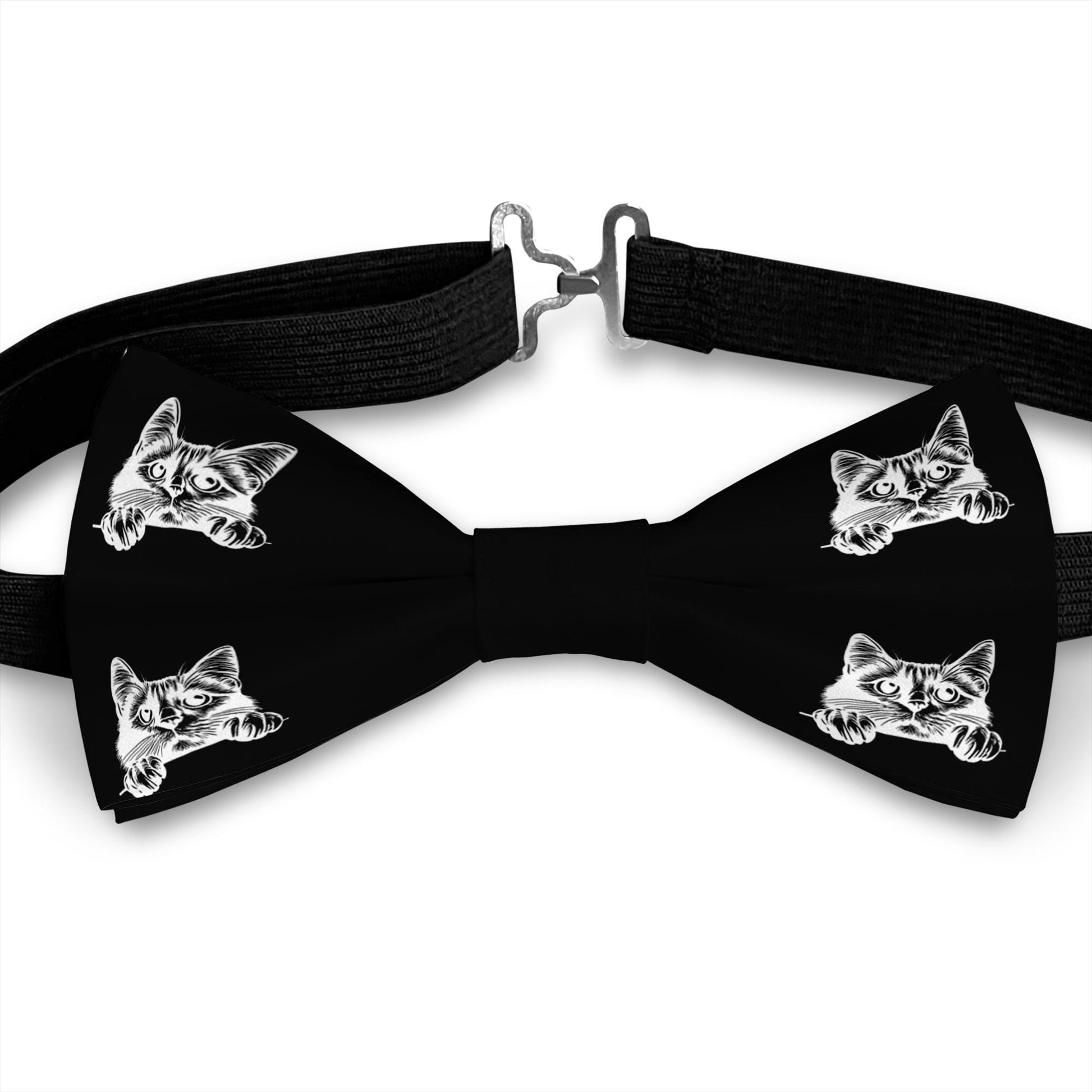 Cymric Cat Bow Tie, Handmade Stylish Pet Accessory, Gift for Cats Lovers Bowties