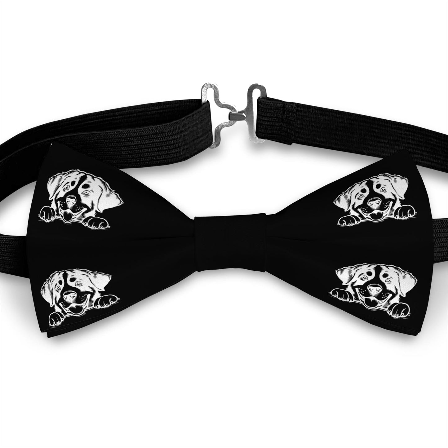 Mountain Cur Dog Bow Tie, Handmade Satin Accessory, Dogs Lover Gift Bowties