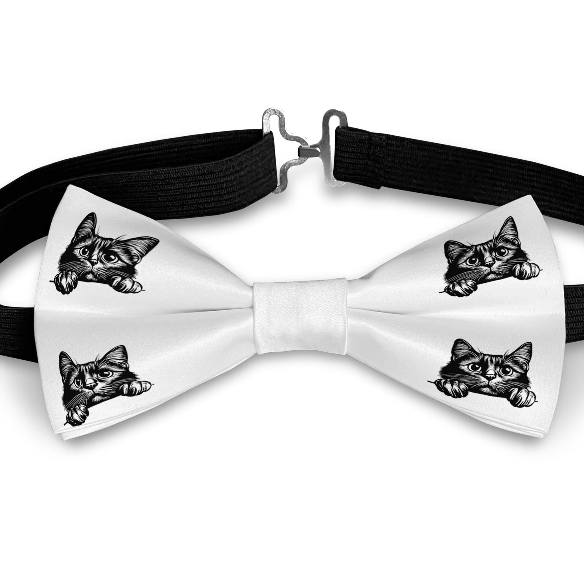Cymric Cat Bow Tie, Handmade Stylish Pet Accessory, Gift for Cats Lovers Bowties