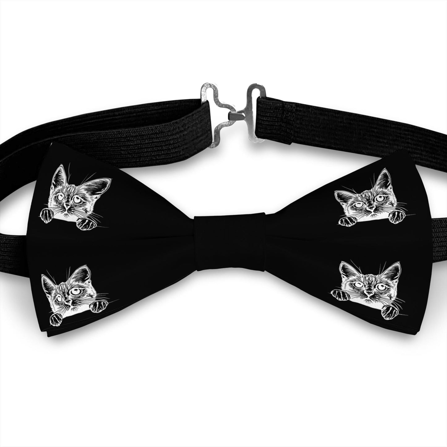 Korat Cat Bow Tie, Handmade Stylish Pet Accessory, Gift for Cats Lovers Bowties